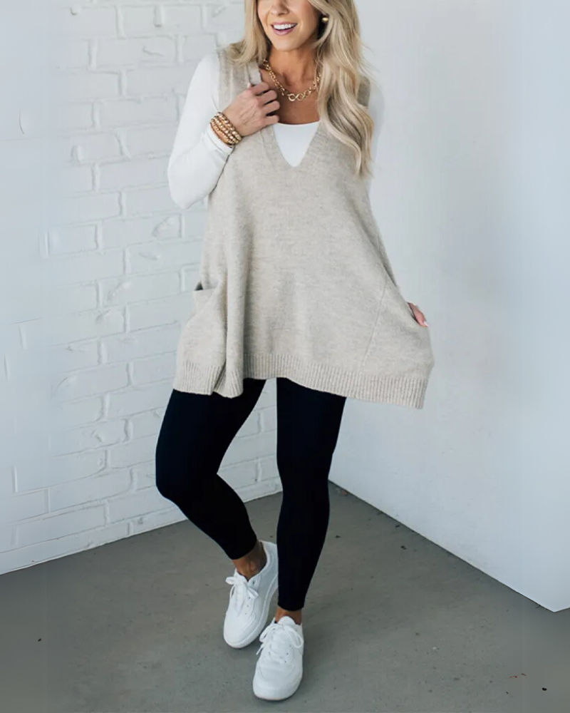 Elena - Knitted Gilet
