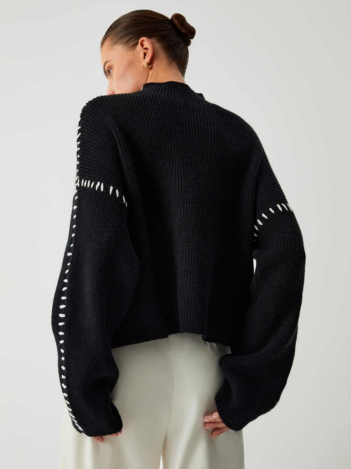 Milena Maglione Oversized with High Neck