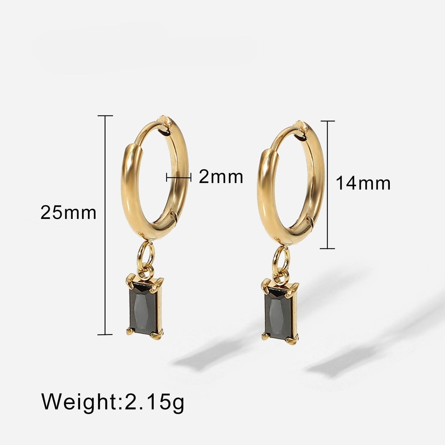 Gilded Garland Studs