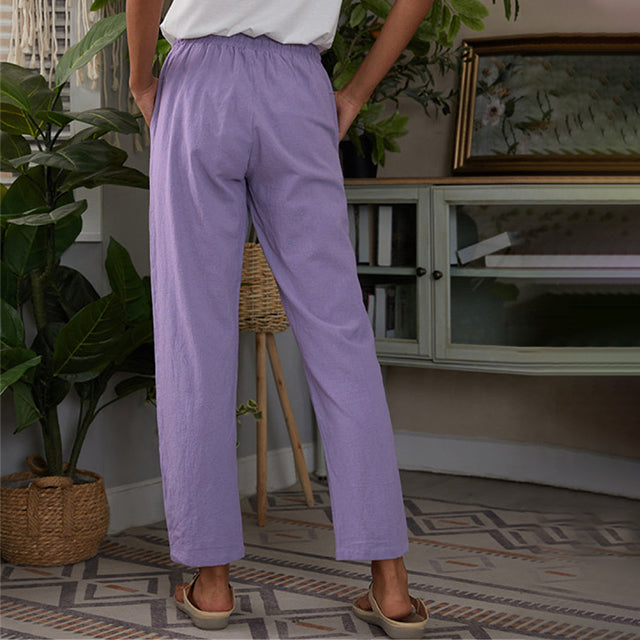 Straight Casual Trousers