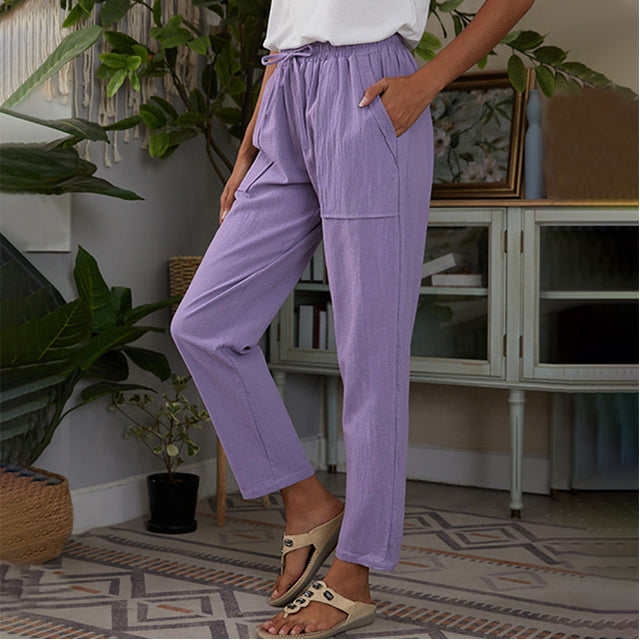 Straight Casual Trousers