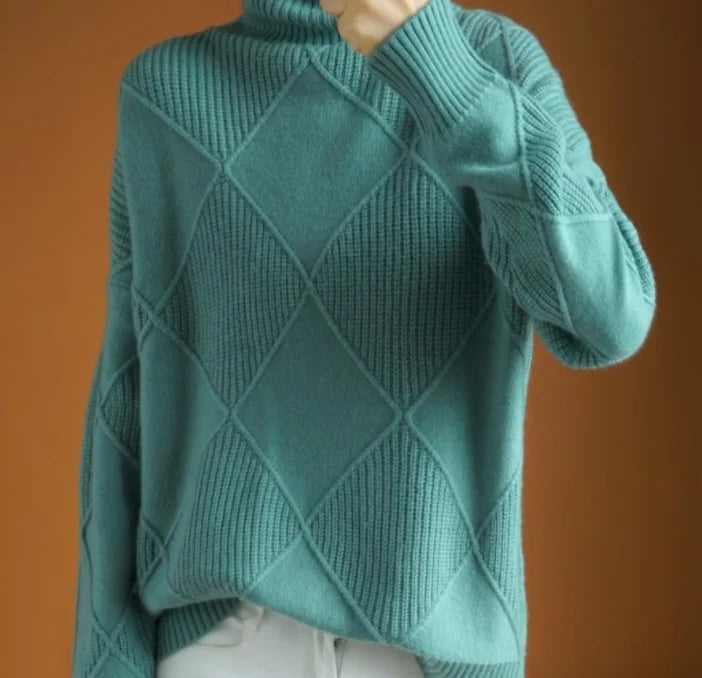 Ruby/ Top Argyle Elegante