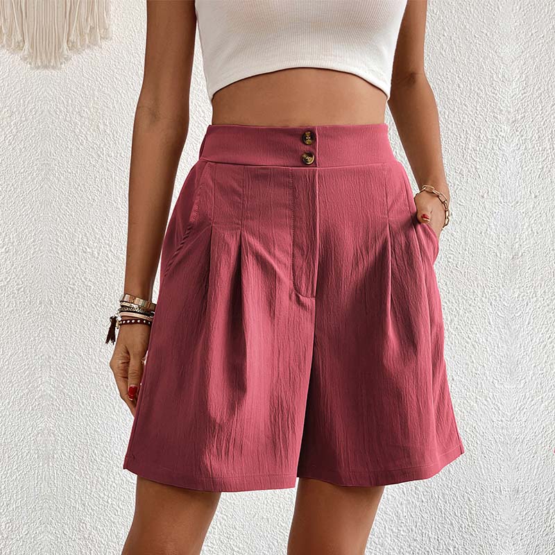 Monochromatic Casual Shorts