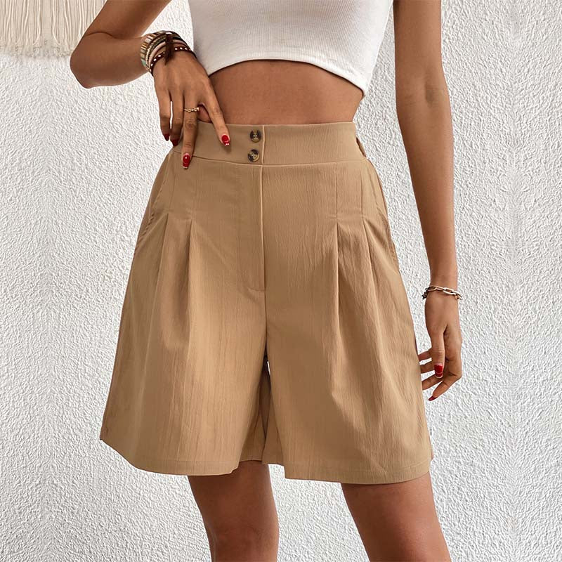 Monochromatic Casual Shorts