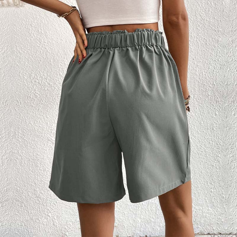 Monochromatic Casual Shorts