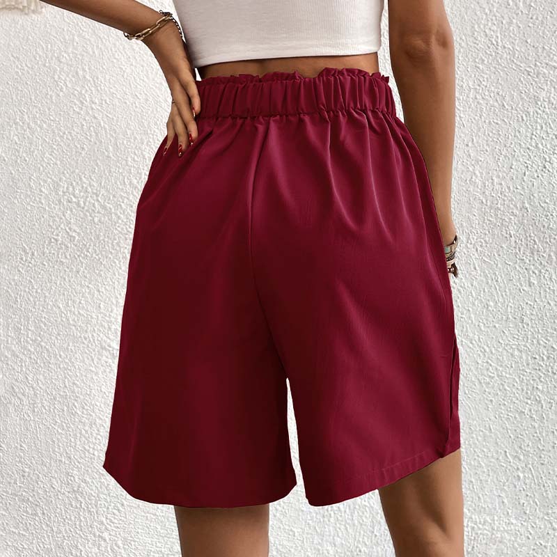 Monochromatic Casual Shorts