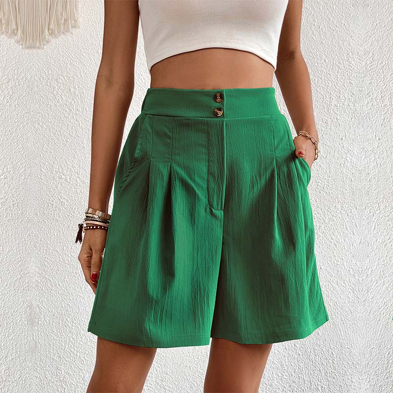 Monochromatic Casual Shorts