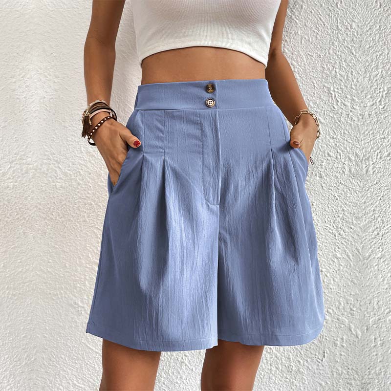 Monochromatic Casual Shorts