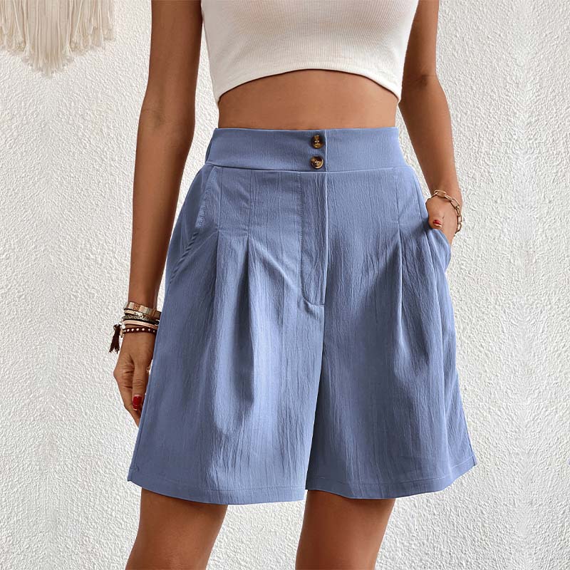 Monochromatic Casual Shorts