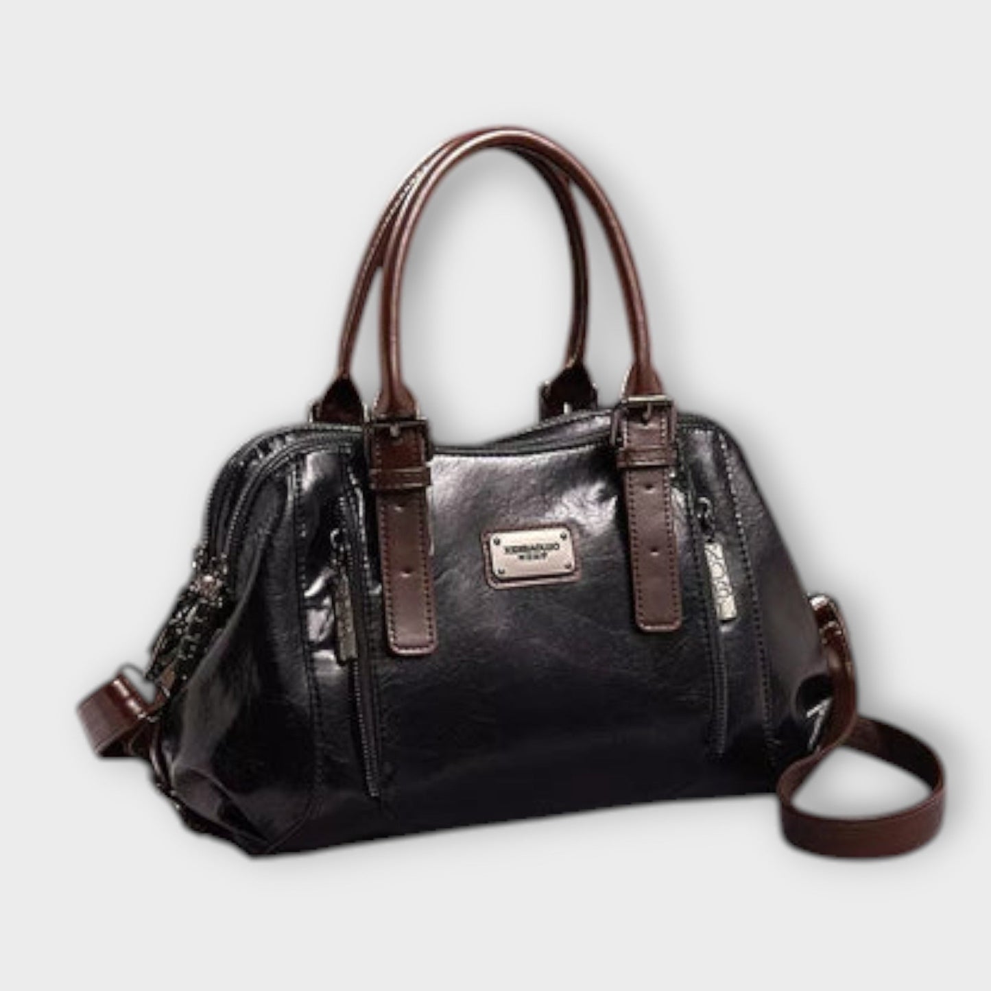 Aurellia Vintage Shoulder Bag - Adjustable Strap, Magnetic Closure, Multiple Colours