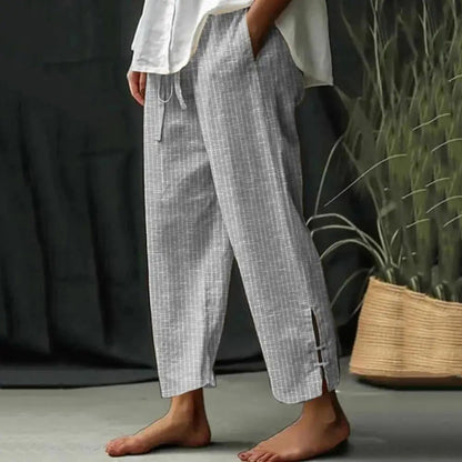 【Cotton and Linen】Comfortable Casual Trousers