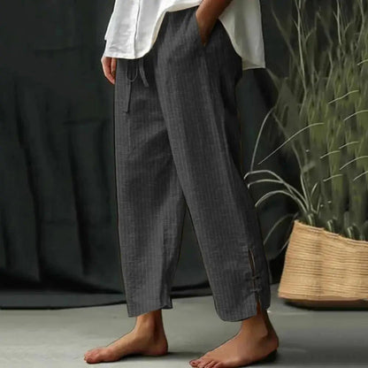 【Cotton and Linen】Comfortable Casual Trousers