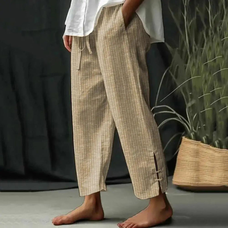 【Cotton and Linen】Comfortable Casual Trousers
