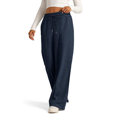 Plain Colour Casual Trousers