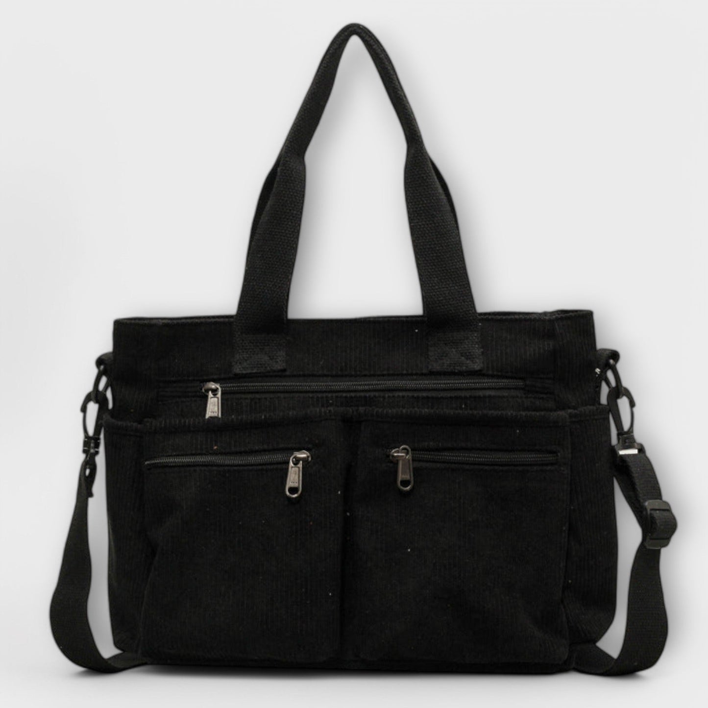 Aurellia Shoulder Bag - Lightweight, Water-Resistant Rope Material, Spacious Zippered Compartment, Ideal for Work or Travel