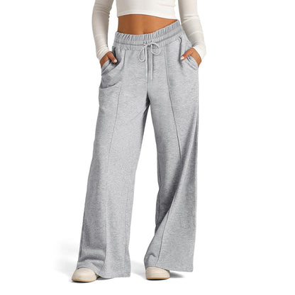 Plain Colour Casual Trousers