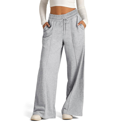 Plain Colour Casual Trousers