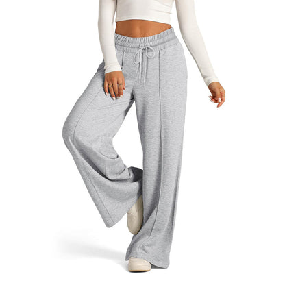 Plain Colour Casual Trousers