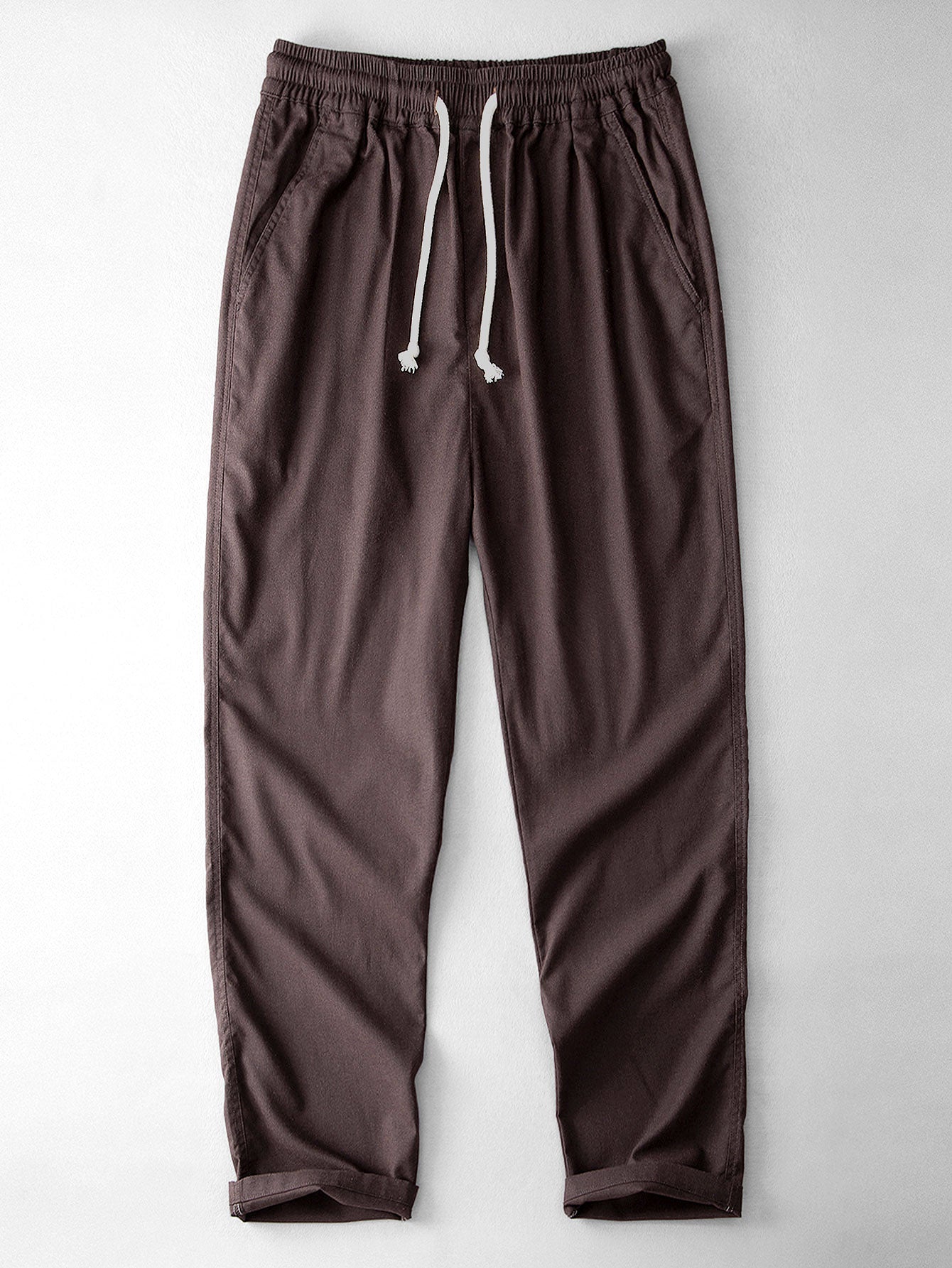 Cuban Jacquard Geometric Shirt & Straight Leg Linen Trousers