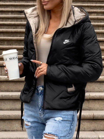 NK – Lightweight Puffer Jacket with Hood