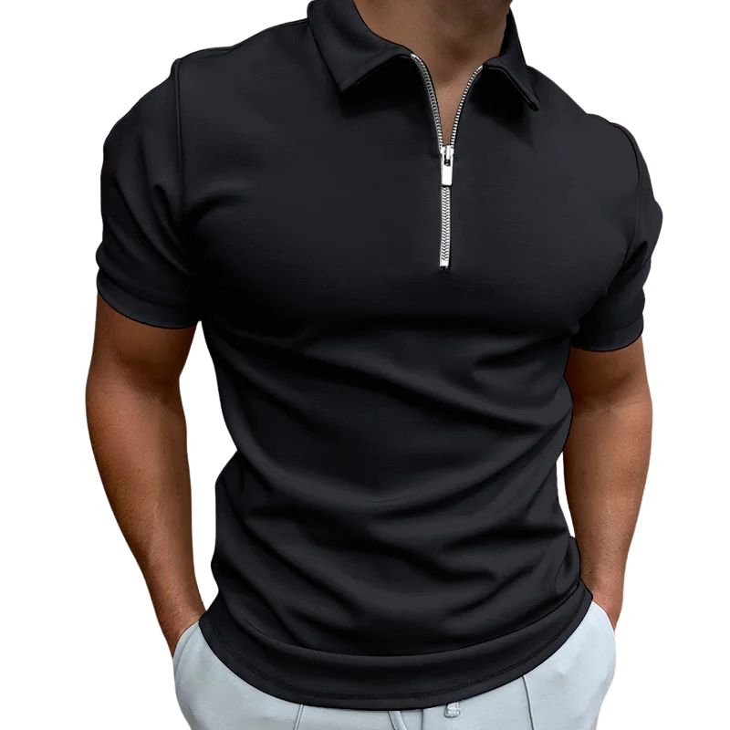 Lucente™ | Polo Shirt with Half Zip