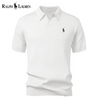 RL™ Polo a Maglia con Collo a V e Strisce