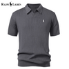RL™ Polo a Maglia con Collo a V e Strisce