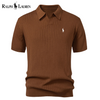 RL™ Polo a Maglia con Collo a V e Strisce