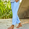 Pantaloni Casual con Stampa Floreale