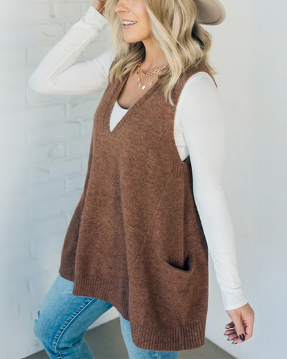 Elena - Knitted Gilet