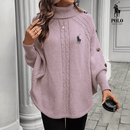 RL – Elegant Poncho Sweater