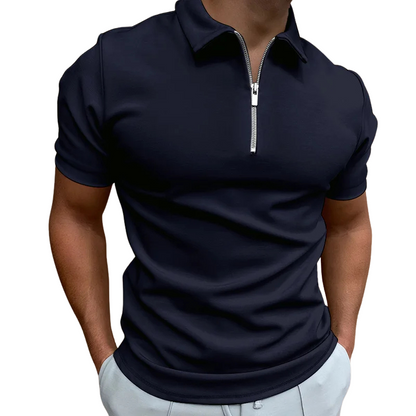 Lucente™ | Polo Shirt with Half Zip
