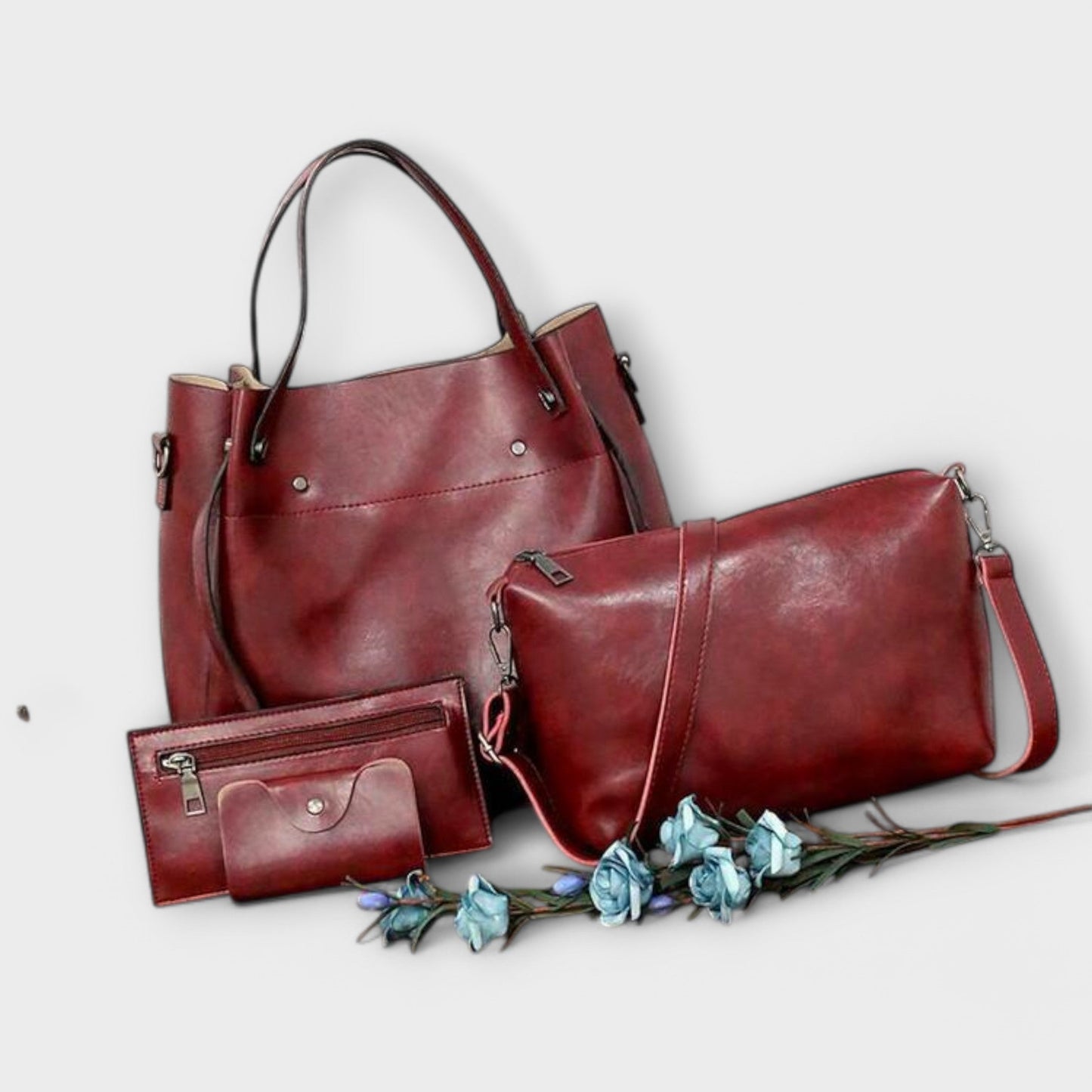 Aurellia - Set of 4 Elegant Vintage Bags for Everyday Use