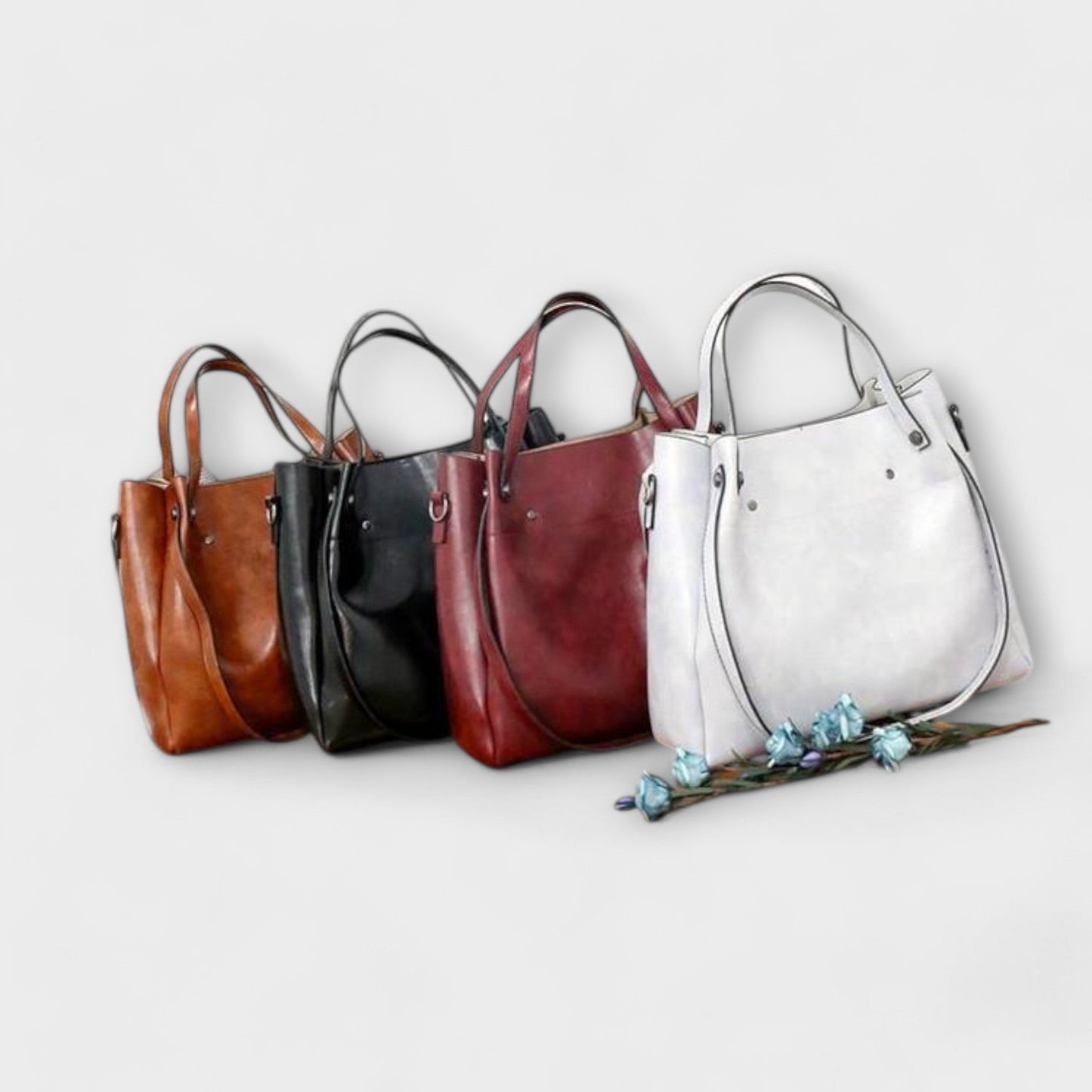 Aurellia - Set of 4 Elegant Vintage Bags for Everyday Use