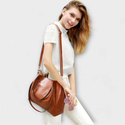 Aurellia - Set of 4 Elegant Vintage Bags for Everyday Use