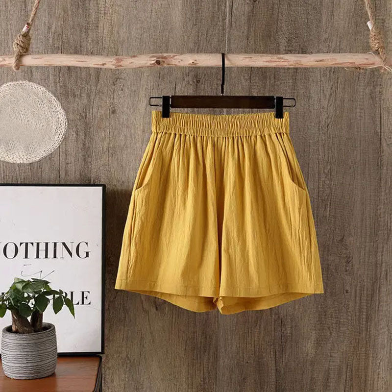 Casual Monochrome Shorts