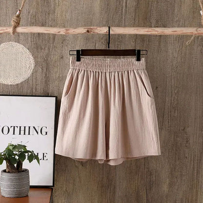 Casual Monochrome Shorts