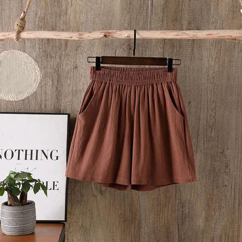 Casual Monochrome Shorts