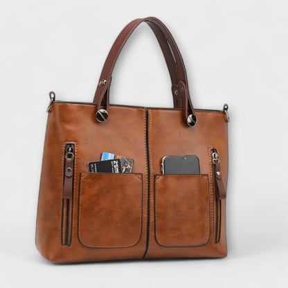 Aurellia - Elegant and Spacious Leather Bag for Everyday Use