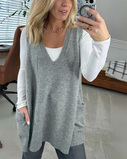 Elena - Knitted Gilet