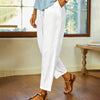 【Cotone e Lino】Pantaloni Casual Semplici