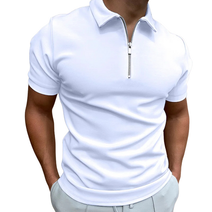 Lucente™ | Polo Shirt with Half Zip