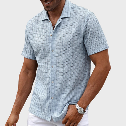 Breeze Textured Knit Shirt Haven Hills