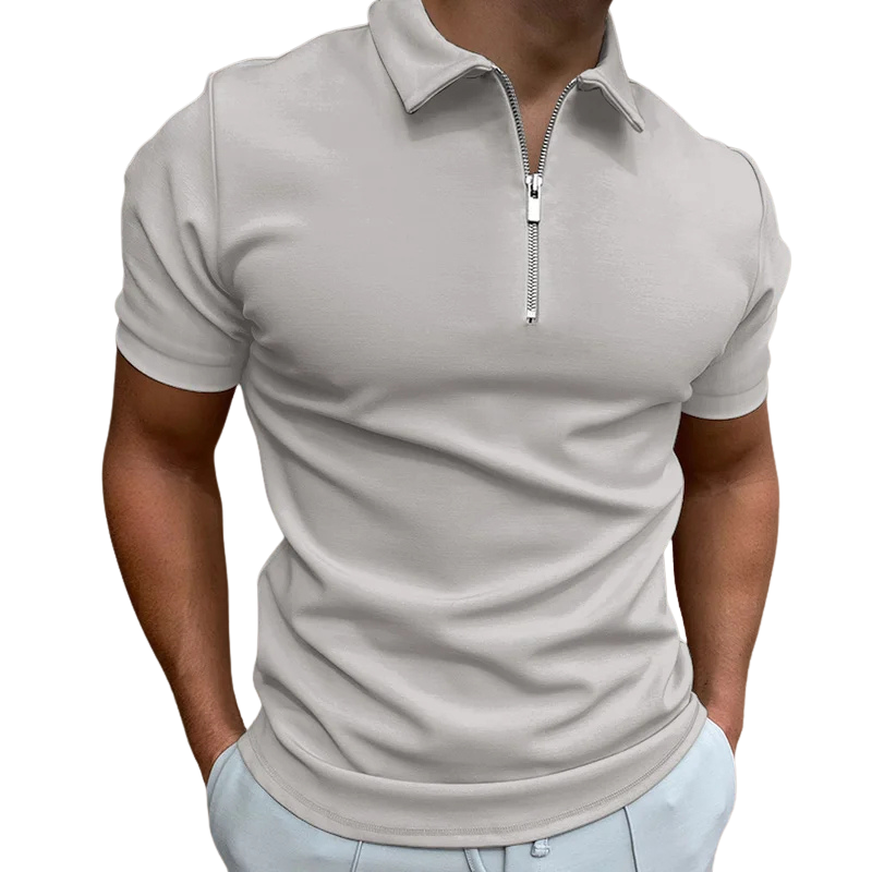Lucente™ | Polo Shirt with Half Zip