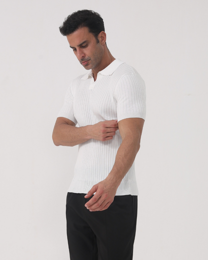 Florence - Ribbed Polo