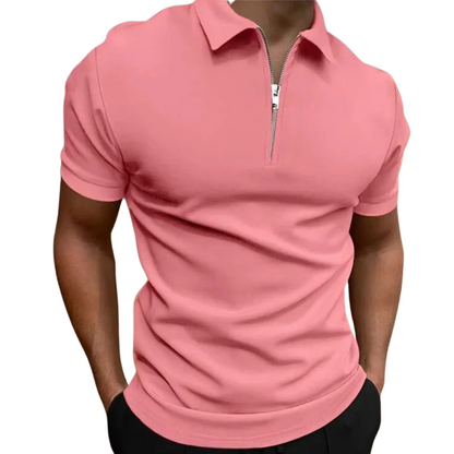 Lucente™ | Polo Shirt with Half Zip