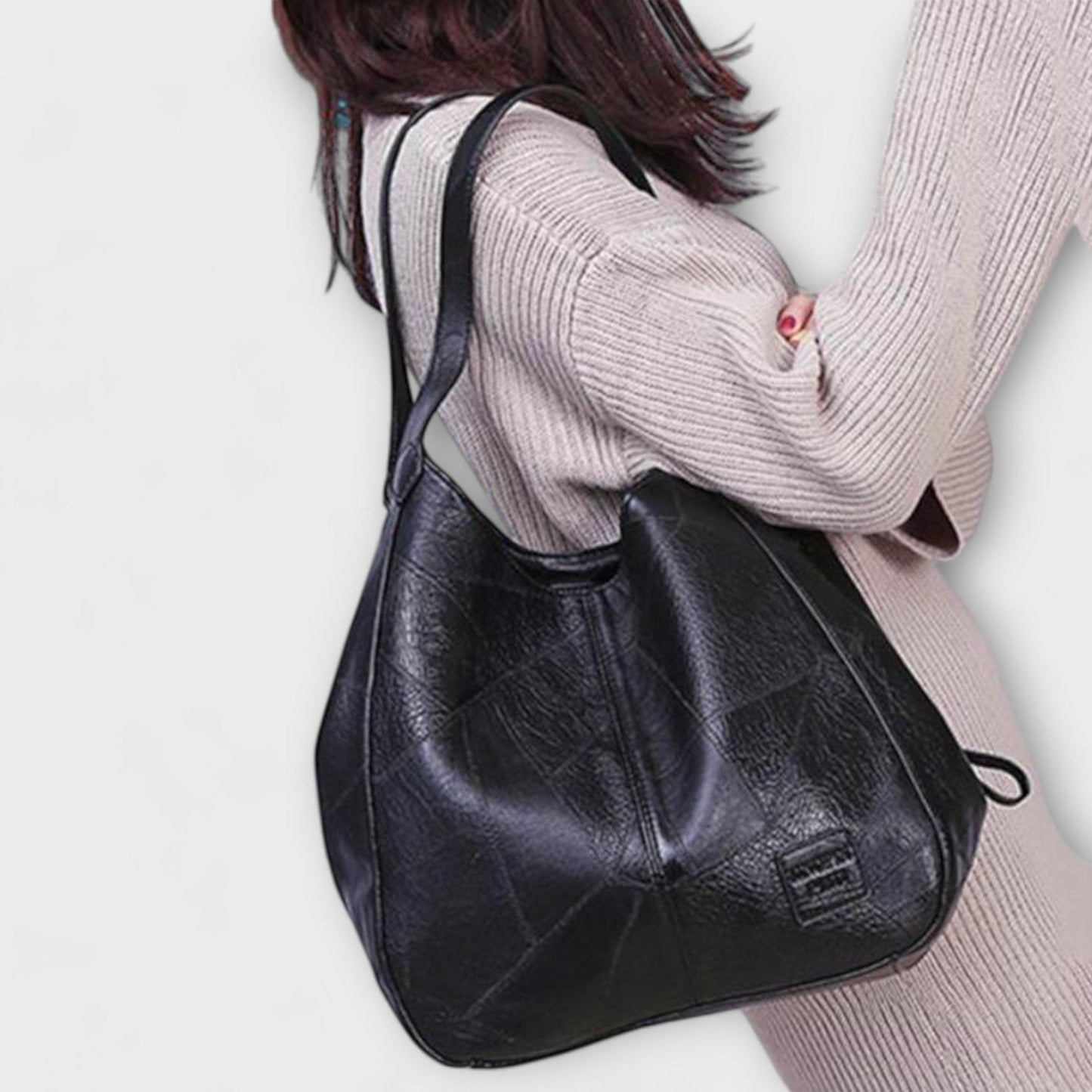 Aurellia Vintage Leather Bag - Spacious, Elegant Design for Daily Use