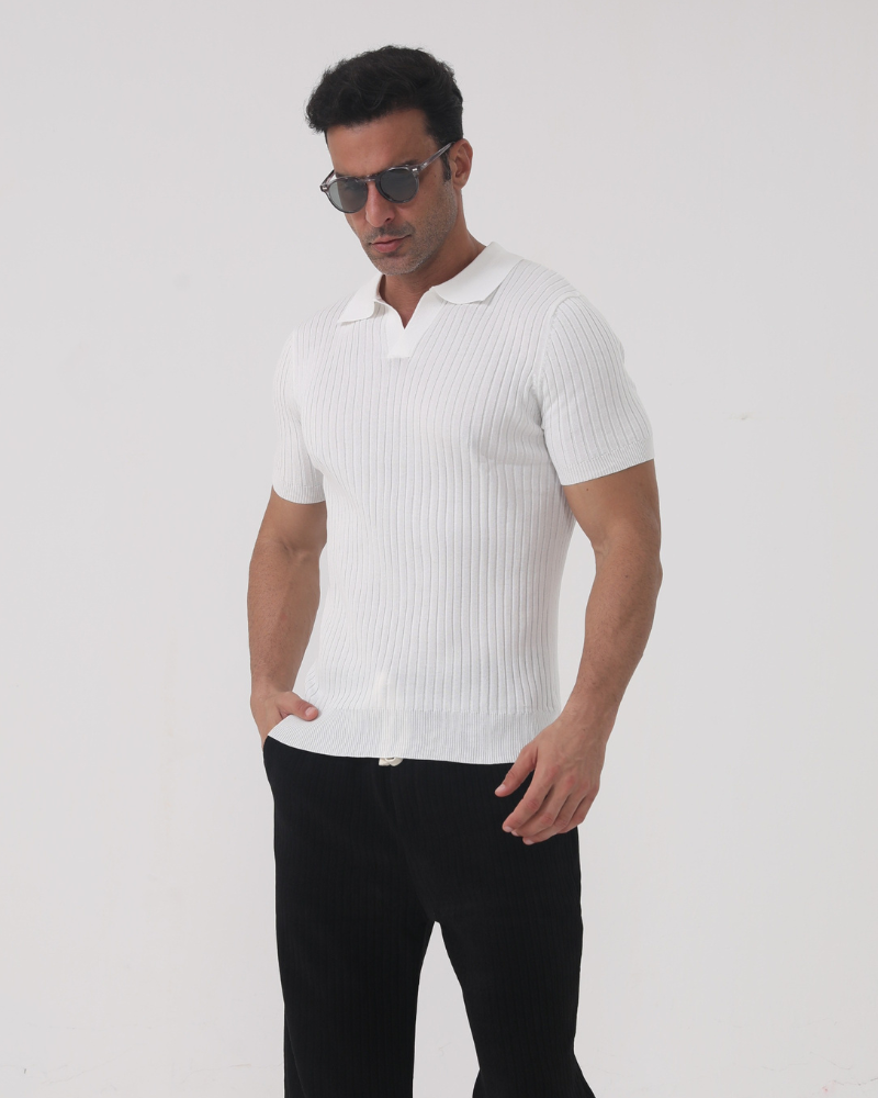 Florence - Ribbed Polo