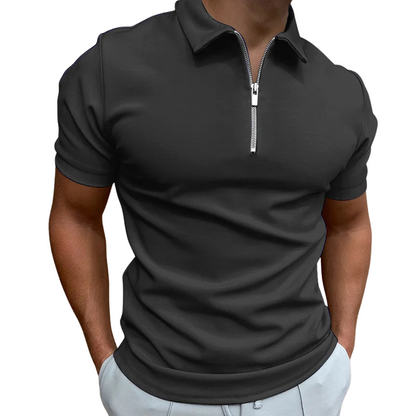 Lucente™ | Polo Shirt with Half Zip