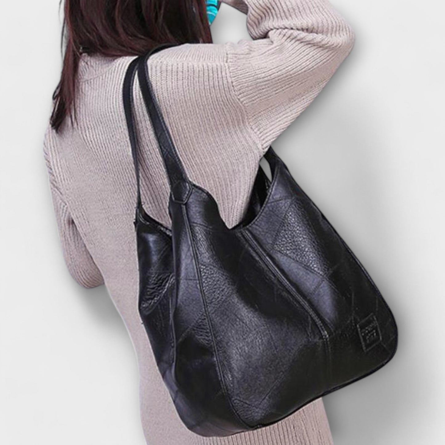 Aurellia Vintage Leather Bag - Spacious, Elegant Design for Daily Use